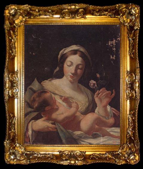 framed  unknow artist The madonna of the rose, ta009-2